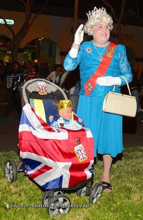 Funny Queen Elizabeth Costume