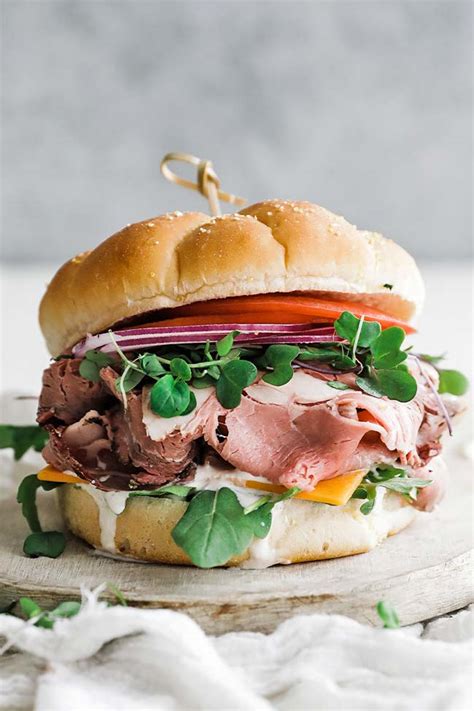 PLR Recipe Truffle Mayo Roast Beef Sandwich | lupon.gov.ph