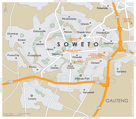 SOWETO Map