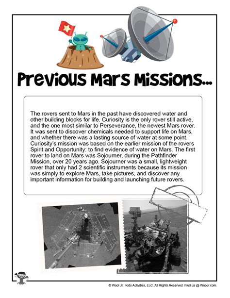 Learn About the 2020 Mars Mission for Kids | Woo! Jr. Kids Activities ...