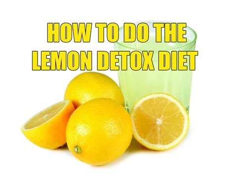 How To Lemon Detox - A Detox That Really Works?