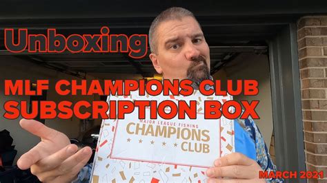 Unboxing the MLF Champions Club Subscription Box (March 2021) - YouTube