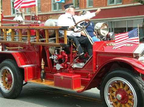 Vintage Fire Truck at Cobleskill 4th of July Parade | Flickr