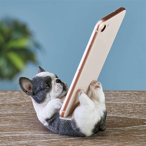Adorable Puppy Cell Phone Holder Stand | Collections Etc.