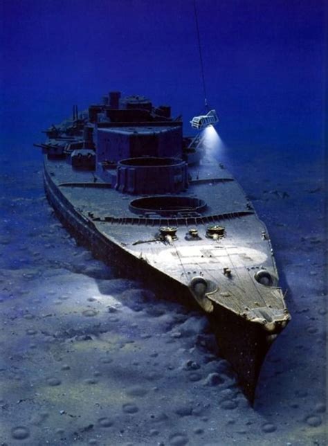 the German battleship Bismarck... | Abandoned ships, Battleship, Ghost ship