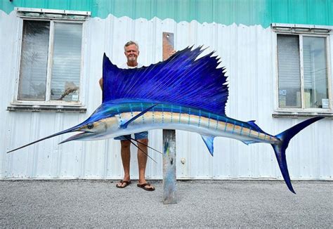 Sailfish Mounts and Replicas Made in America - New Wave Taxidermy