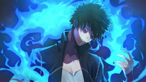 Dabi Jet Burn Blue Flame My Hero Academia Live Wallpaper - MoeWalls