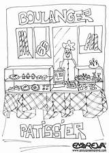 Boulanger Coloriage Dessin Imprimer La Coloriages Sketch Coloring Page sketch template