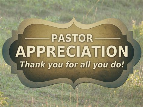 Pastor Appreciation Day 2024 Theme - Maura Nannie