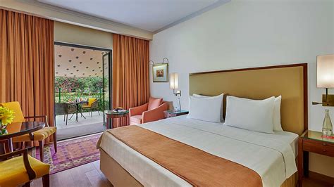 Premier Garden View Room with Patio | Agra Hotel Rooms | Trident Agra