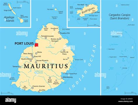 mauritius, map, atlas, map of the world, travel, africa, archipelago, country Stock Vector Image ...