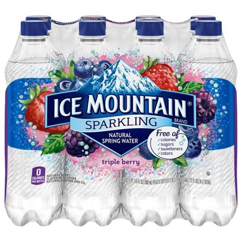 Ice Mountain Sparkling Water, Triple Berry 8Pk | Hy-Vee Aisles Online Grocery Shopping