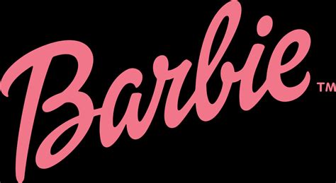 Download Barbie Logo Pinkand Black | Wallpapers.com