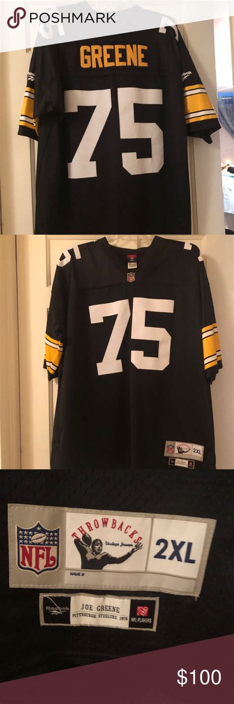 NFL “Mean Joe Greene” Vintage Steeler Jersey This Classic throwback Joe ...