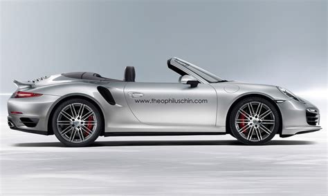 New Porsche 911 Turbo Convertible Rendered