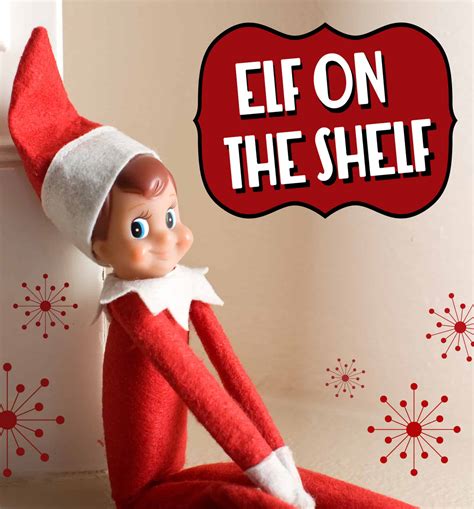 Elf On A Shelf Printable