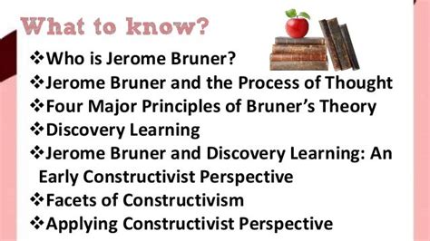 Jerome Bruner and Constructivism