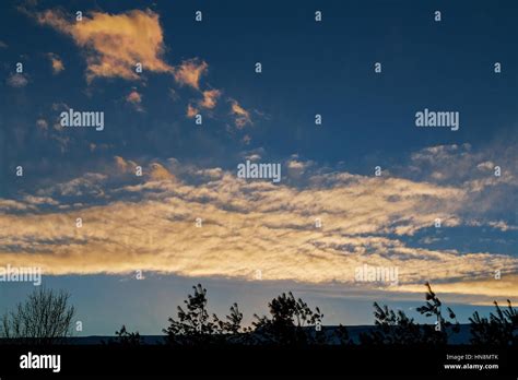 The morning sky at sunrise Stock Photo - Alamy