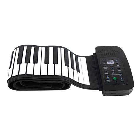 【ブランド】 Roll Up Piano Keyboard, Portable 88 Keys Electronic Piano, with Bluetooth MIDI Function ...