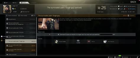 Missing Quest?:Can't start or find Tarkov Shooter Pt 1 :( : r/EscapefromTarkov