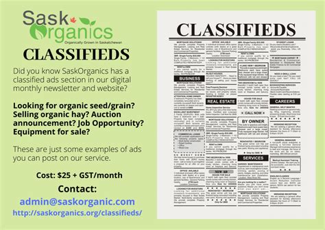 Adverts - SaskOrganics