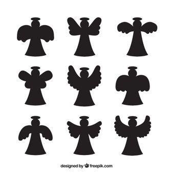 Black and White Angels Logo - LogoDix