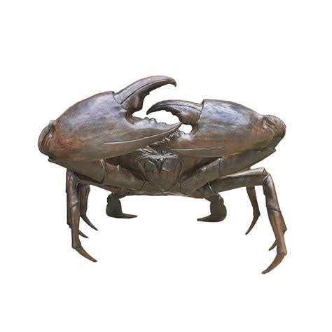 Bronze Jumbo Crab Sculpture - Florida Bronze Statues, Sculptures and ...