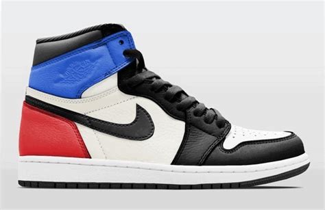 Air Jordan 1 Retro High OG Red & Blue First Look - JustFreshKicks