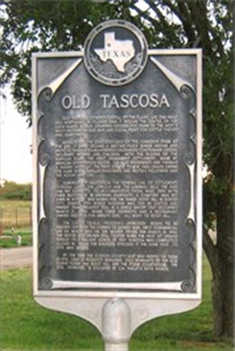 Old Tascosa - Texas Historical Markers on Waymarking.com