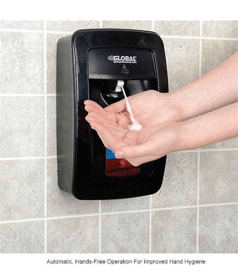 Global Industrial™ Automatic Dispenser for Foam Hand Soap/Sanitizer ...