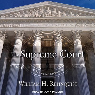 The Supreme Court by William H Rehnquist - Alibris