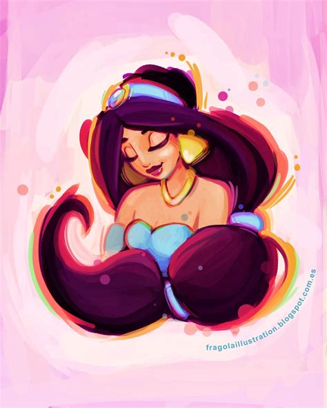 Jasmine fan art by IsabelVilchez on DeviantArt