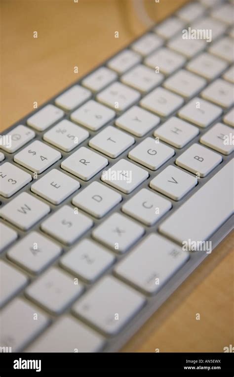 Apple Aluminum Keyboard Stock Photo - Alamy