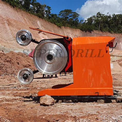 Diamond Wire Saw Machine for Quarrying| Stone Cutting Tools|