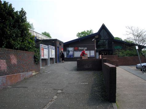 Up side entrance to Sidcup station © Dr Neil Clifton :: Geograph Britain and Ireland