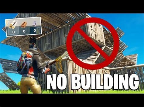 Fortnite NO BUILDING Challenge : SmallYoutubers