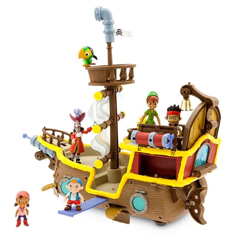 Disney Parks RARE Jake and the Never Land Pirates Bucky Pirate Ship Play Set NIB