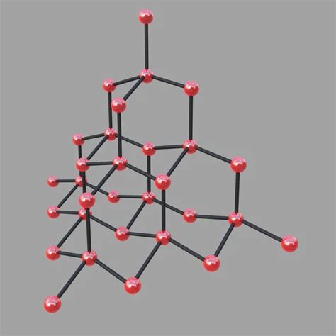 Molecular Structure of Diamond — Stock Photo © sciencepics #75126671