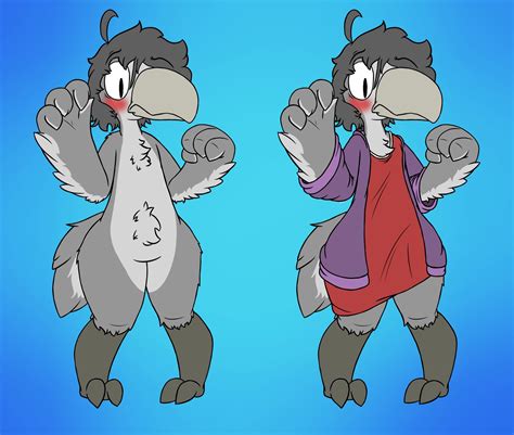 Bird Transformation SFW - By @mikey6193 on Itaku