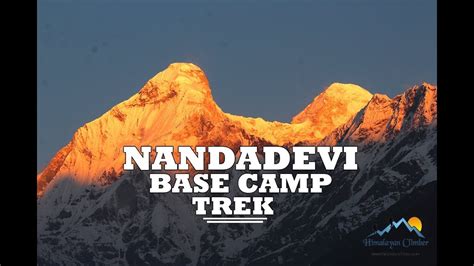 Nanda Devi Base Camp Trek | Trekking in Uttarakhand Himalayas | Nanda devi Base East Camp Trek ...