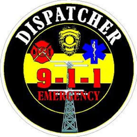 911 Dispatcher Reflective or Matte Vinyl Decal Sticker Fire - Etsy