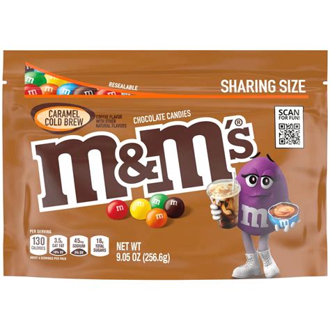 M&M'S Caramel Cold Brew Coffee Flavor Chocolate Candy - Shop Candy at H-E-B