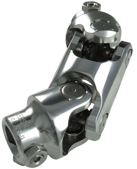 Borgeson 145264 Steering U-Joint; Double; Polished Stainless; 1dd X 3/4 Smooth Bore | Autoplicity