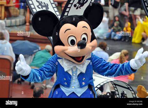 MAGIC KINGDOM PARADE AT WALT DISNEY WORLD - APRIL 13: Mickey Mouse at Stock Photo, Royalty Free ...