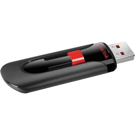 SanDisk 32GB Cruzer Glide USB Flash Drive SDCZ60-032G-B35 B&H