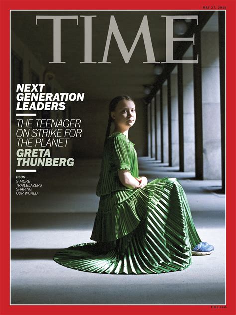 Next Generation Leaders Greta Thunberg Time Magazine Cover 190527 | TIME