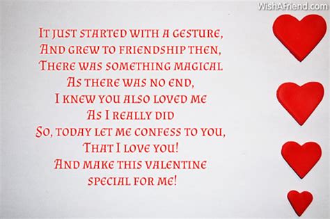 Short Valentine Poems