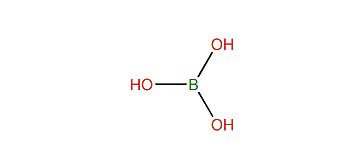 Semiochemical compound: Boric acid | BH3O3