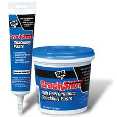 Dap Crackshot Filler 12378, 1 qt Tub, White | RSHughes.com