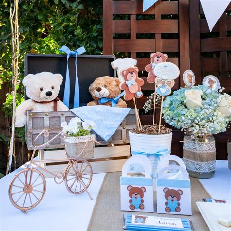 Vintage teddy bear baby shower – Confetti Fair